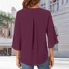 Women's Fashionable V-neck Loose Top