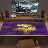 Minnesota Vikings Logos Color Mouse Pad Large Gaming Table Cushion Non-slip Laptop Tablet Big Mousepad XXL Mat Mini PC Playmat With Lock Edge