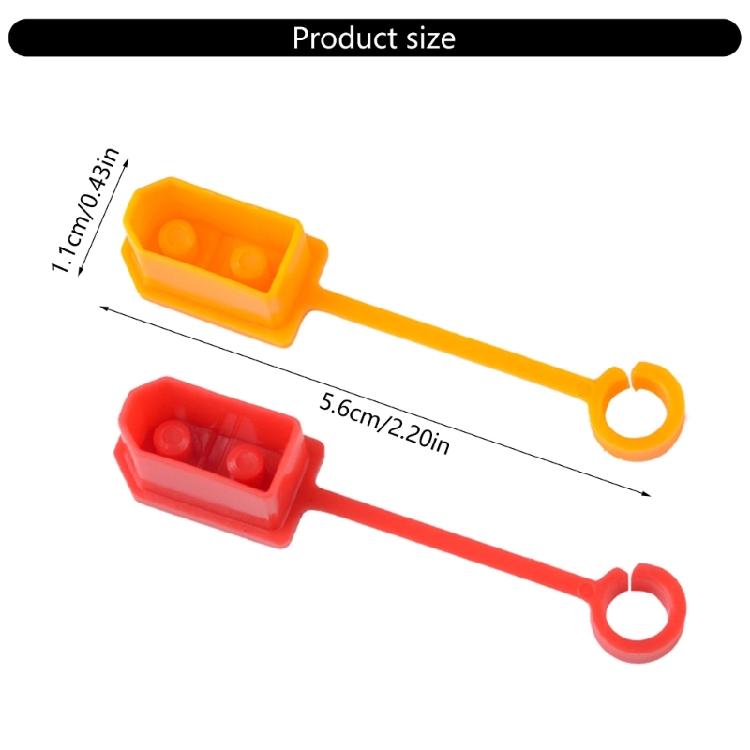 XT60 Connector Protective Sheaths XT60 Connector Covers for Male and Female Plugs, Preventing Contamination Accessories
