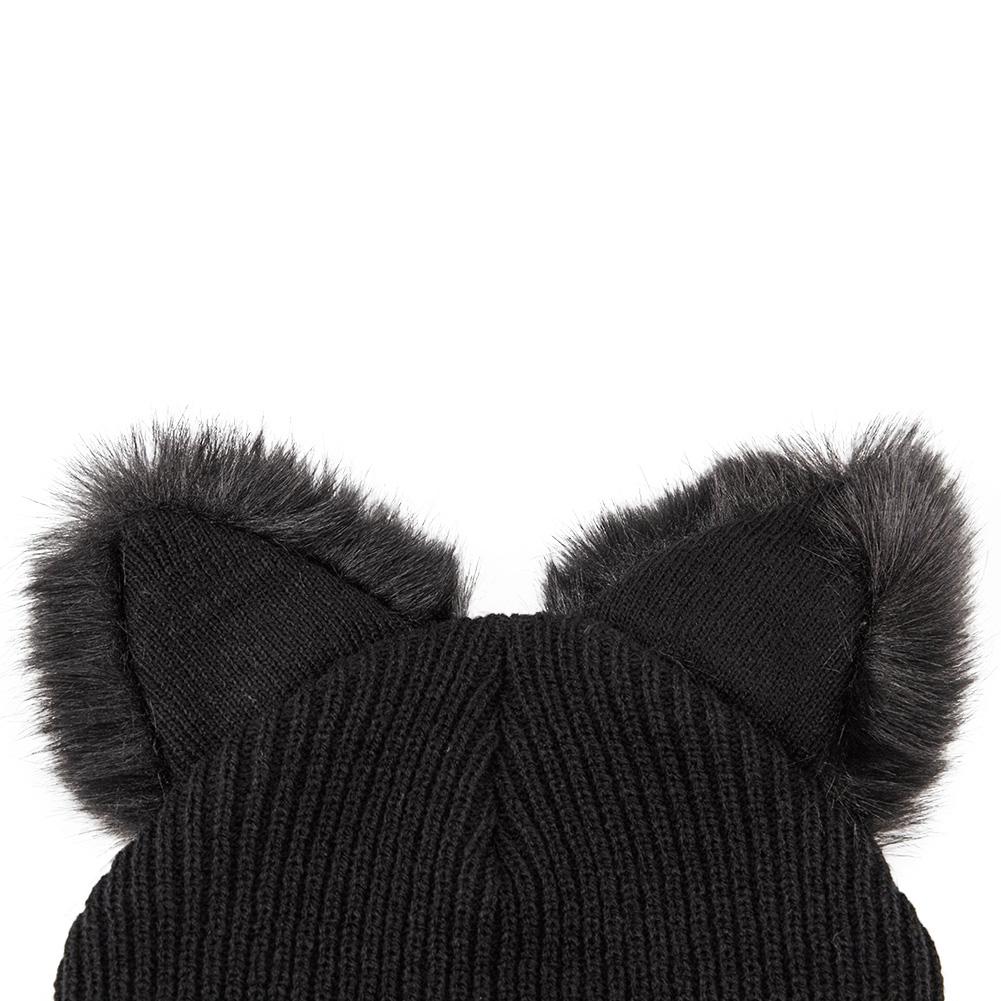 Fashion Unisex Winter Warm Knitted Hat Creative Cat Ear Hat