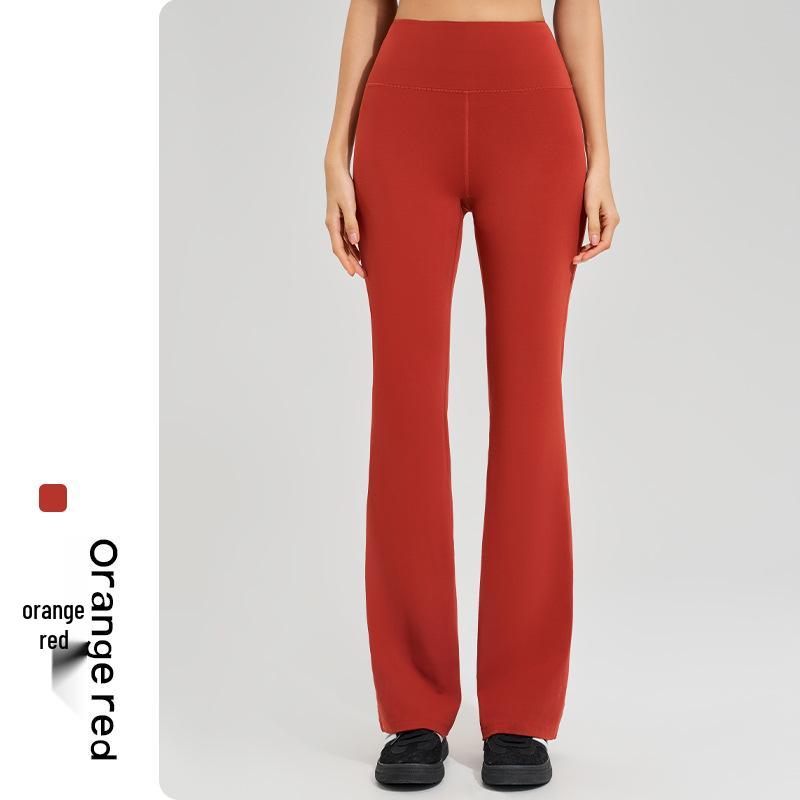 

Women s Extra Long High Waist Yoga Flare Pants - Slimming, Hip Lifting, Nude Feel for Running & Pilates XL