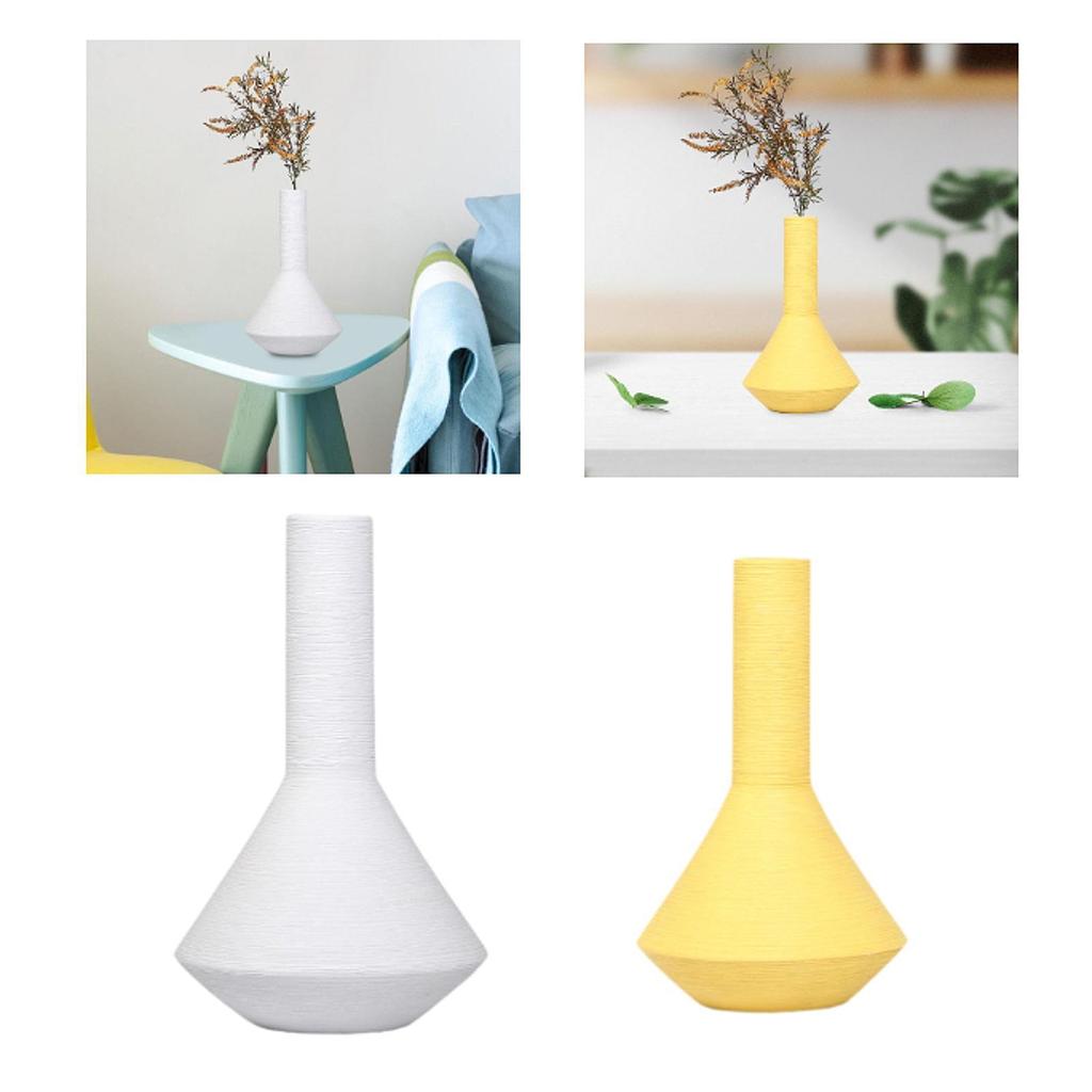 Pottery Ceramic Vase Bud Vase Decorative Vase Organizer Minimalist Ornaments