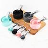 8PCS/Collection Stainless-steel Measurement Cup and Spoon Collection featuring Measurer designed for Accurate Baking and Cooking Grain Dessert