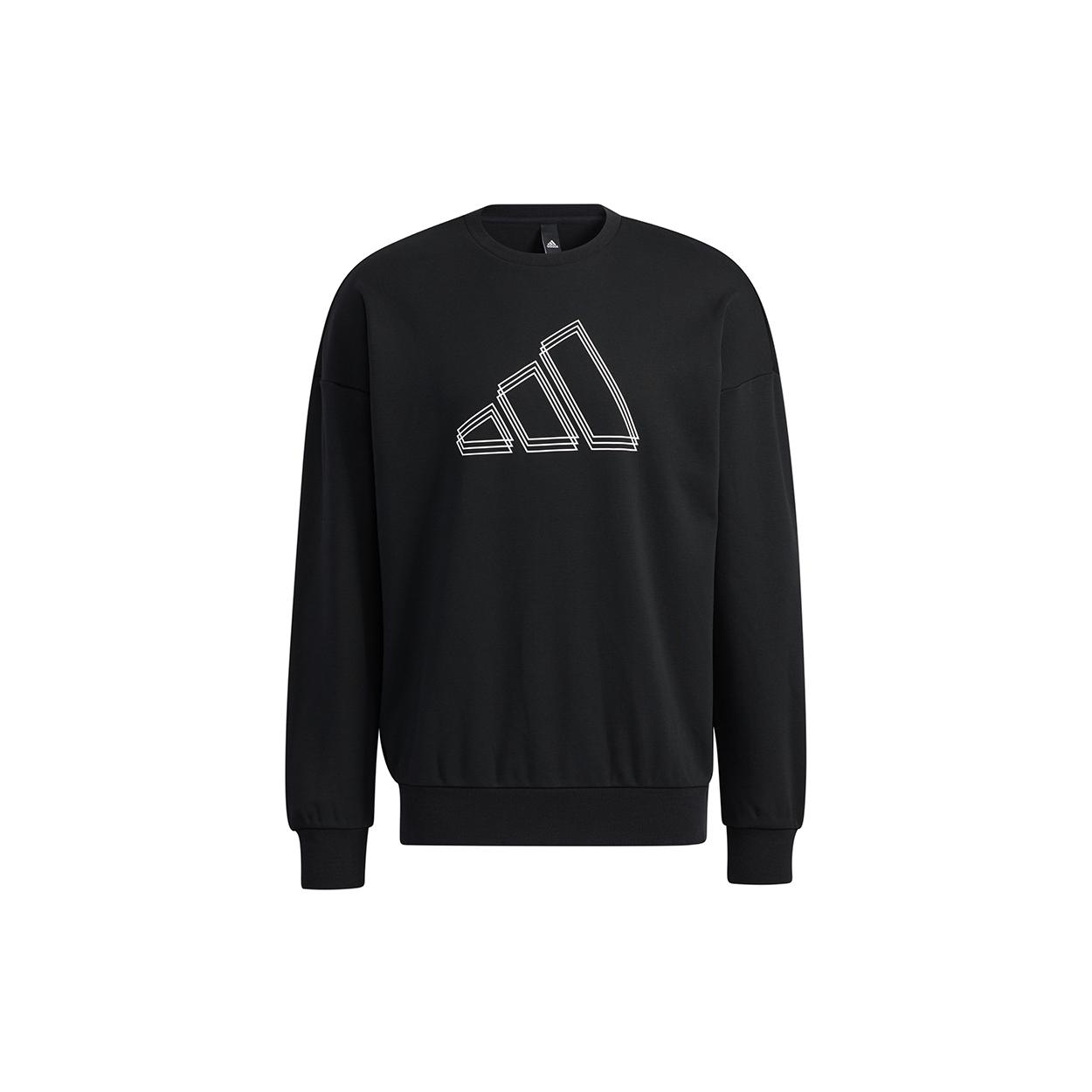Мужская черная толстовка Adidas American H39359 M