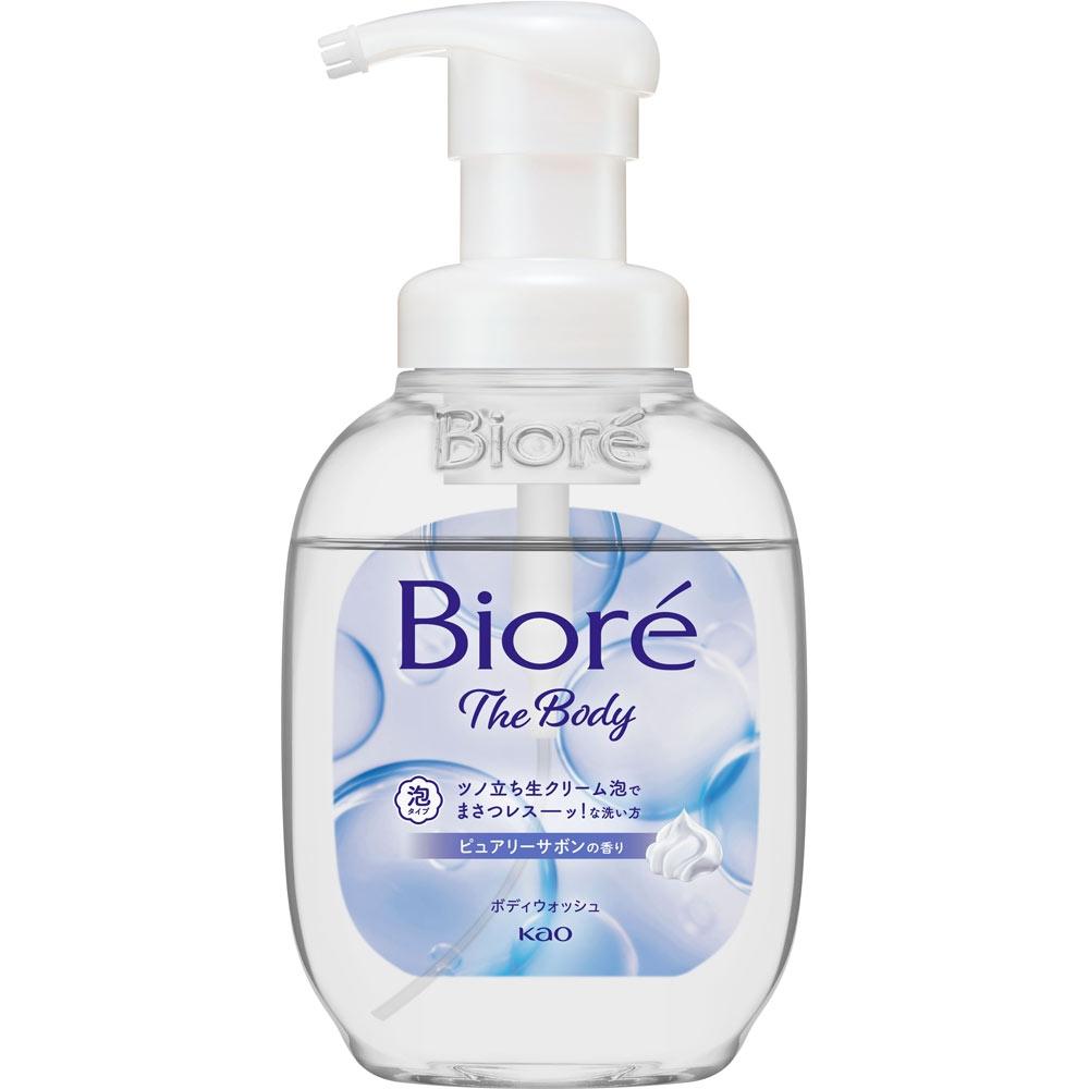 Kao Biore Body Foaming Purely Soap Scent Pump 540ml
