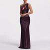 Rochie Maxi Florală de Vară pentru Femei cu Bretele Subțiri, Decolteu în U, Fără Mâneci, Lungă, Talie Strâmtă, Rochie de Petrecere, Ținută Elegantă Casual de Sărbătoare