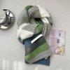 Vibrant Rainbow Striped Scarf Soft Wool Blend Winter Accessory For Women Men Cosy And Stylish All Purpose Unisex Design