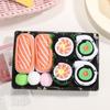 3 Paar Lustige Sushi-Socken Thunfisch Lachs Gurken Maki Socken Baumwollmischung Spaß Japanisches Essen