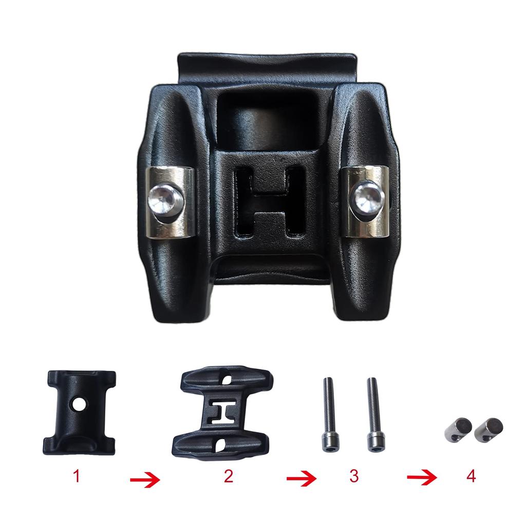 UPANBIKE Bicycle Seatpost Aluminum Alloy Long Mountain Bike Road Bike Seatpost 27.2mm400mm (Red)