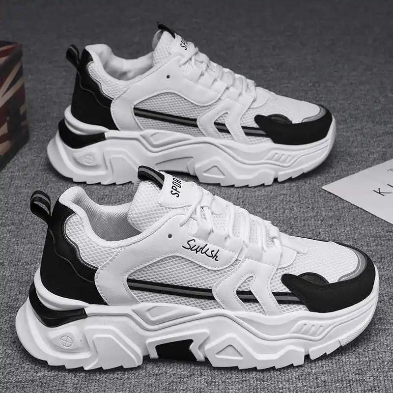 41 Net Summer Heels Woman Oxford Running Tennis Shoes Ladies Platform Sneakers Sports Fitness Tennes Excercise