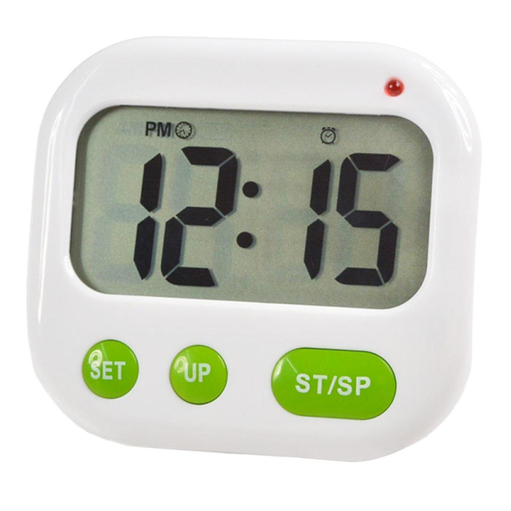Digital Table Clock Multi-Functional Timer Vibration Alarm Clock with Backlight