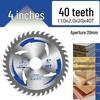 Woodworking Circular Saw Blade for Hand Grinders - Available in 4 to 10 inches