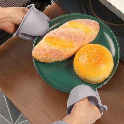 1 paio di presine con anello di sospensione, antiaderenti, salvaspazio, per microonde, friggitrici ad aria, guanti da forno, accessori da cucina