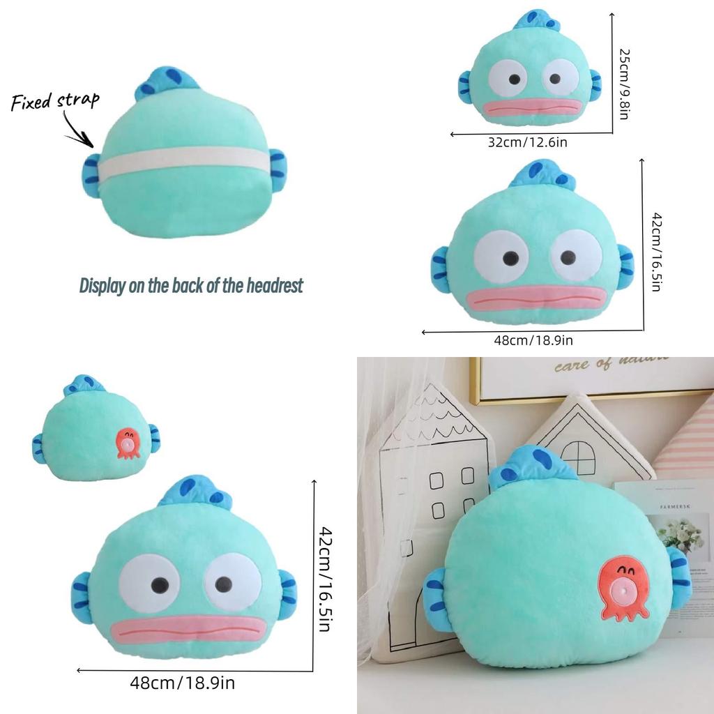 Cute And Soft Mermaid Hantham Plush Toy, Funny And Weird, Home Decor Gift