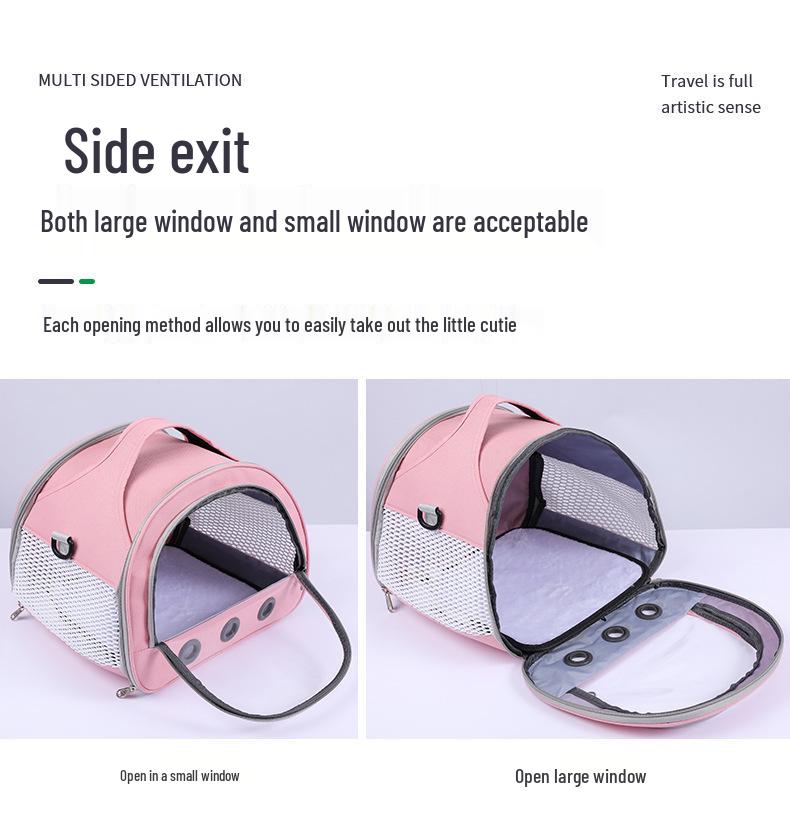 Portable Pet Travel Backpack for Small Animals