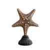Coastal Decorative Figure with Textured Finish and Fixed Base for Bedroom Shelf and Study Display Indoors Daily Use