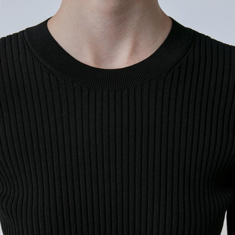 JNBY Women's 2024 Spring Slim-Fit Short Sleeve Knit Top