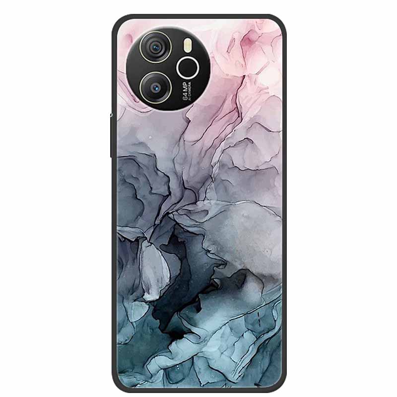 Case For Blackview Shark 8 TPU Soft Silicone Back Cover For Blackview Shark8 Phone Cases Marble Painted Colorful Bumper New Capa