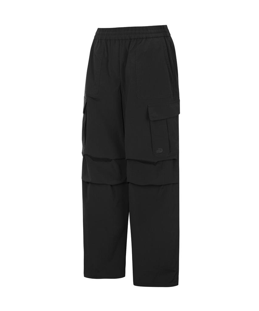 DISCOVERY EXPEDITION Freshvent Women'S Wide Cargo Pants (Black)