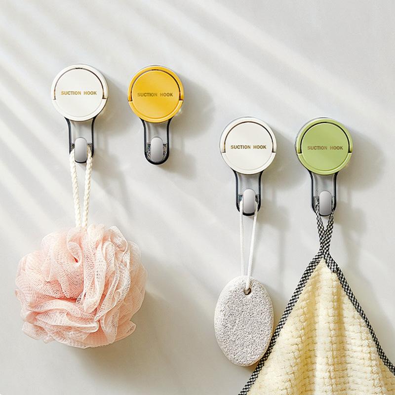 1/3pcs Suction Cup Hook Reusable Stronge Waterproof Suction Hooks Removable Bathroom Vacuum Suction Hook Hangers Hooks