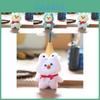 Charming Cute Duck Plush Keychain Soft Toy For Bags And Accessories