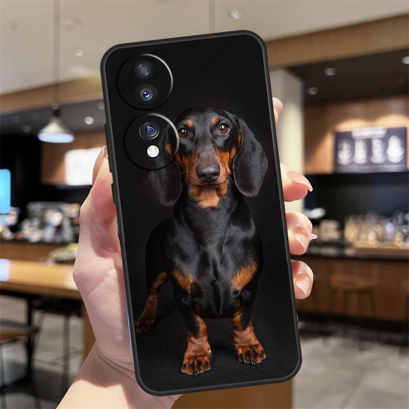 Dackel Hunde Hülle Für Honor Magic 7 5 6 8 Lite Honor 400 200 Pro 50 70 90 X8c X9a X9b X9c X9d Win RT Abdeckung