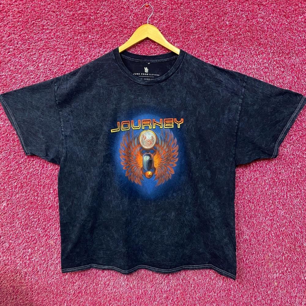 Journey Freedom Scarab Beetle Mineral Wash Rock TShirt 2XL Unisex T-Shirt L
