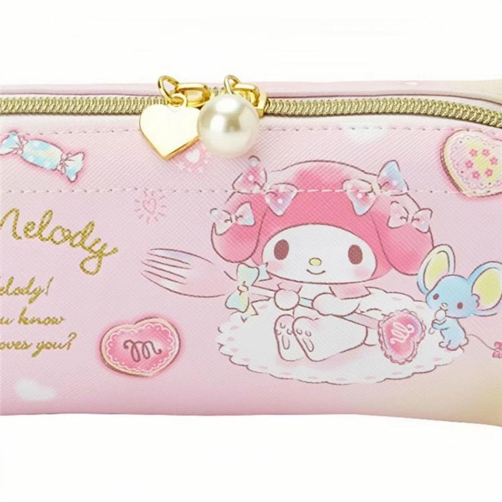 LYLIDIA My Melody Pen Pencil Pencil My Melody Pen Large Capacity Storage Makeup My Melody Stationery Storage For Elementary School Junior High School