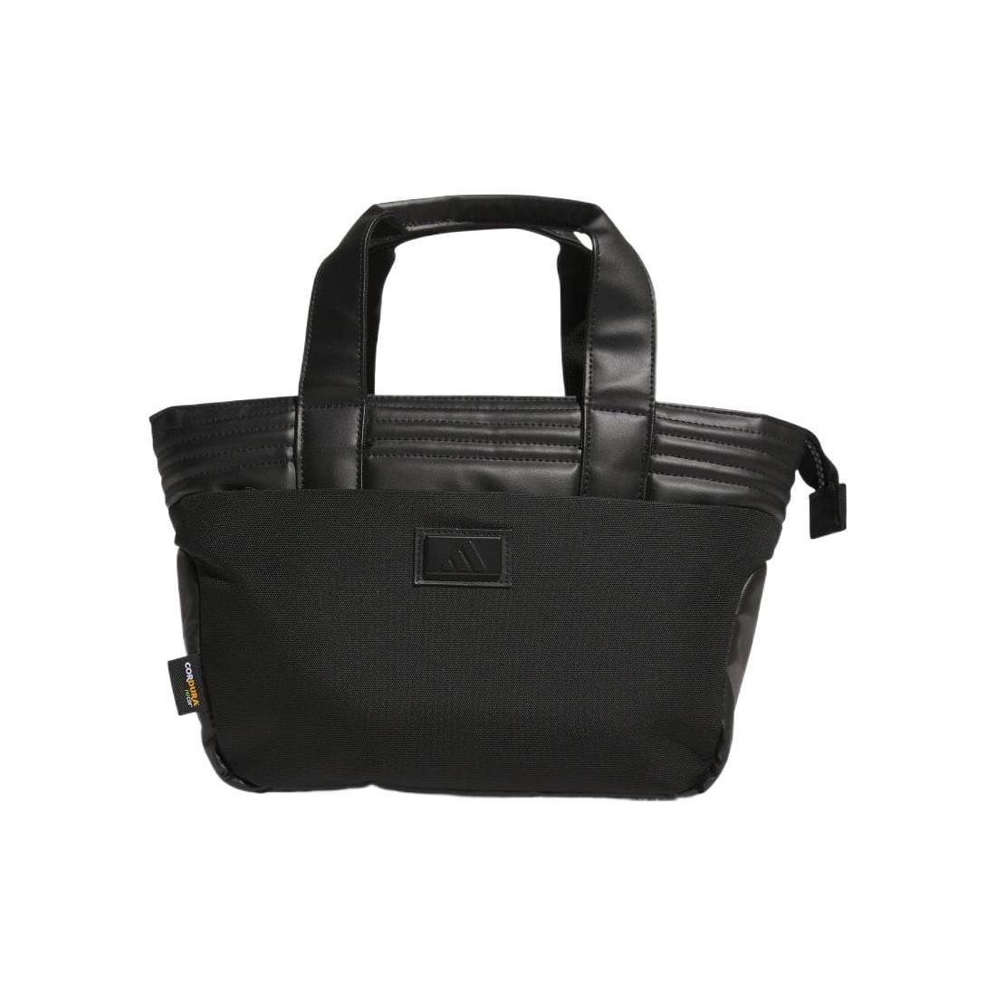 

New Adidas Nylon Tote Bag Shopping Bag Handbag Regular Men s Black IA2664 30.5*14.0*21.1CM