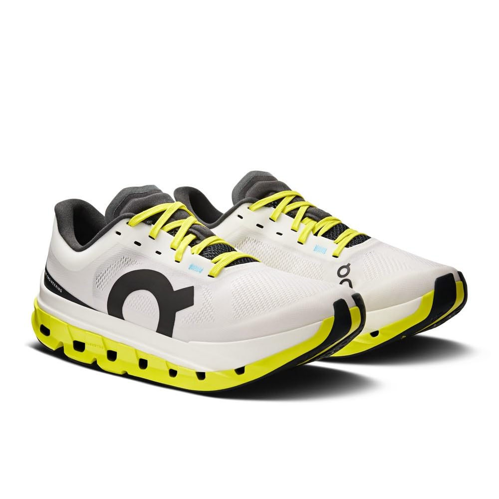 On Cloudflow 5 Running White Size Shoes, Lime, Women's, 23.5cm