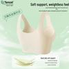 60-Count Lan Jing Modal Seamless Underwear for Women with Large Breasts: Invisible Bra with Wide Shoulders, Beautiful Back, Sports Style.
