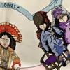Used Hermes Scarf 90cm "Hello Dolly" Pattern