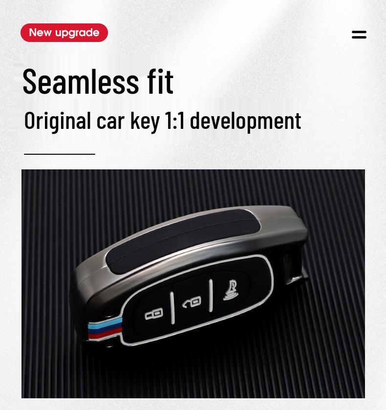 Compatible Key Case for BAIC Huansu S3L/S5/S6/S7/H3F/H5/H2 Remote
