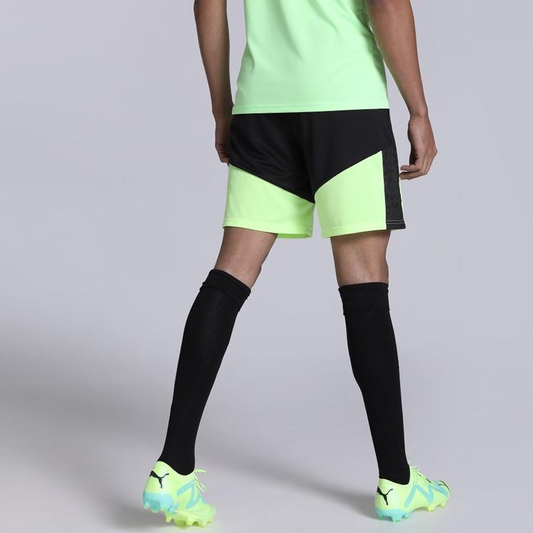 PUMA Elastic Waist Straight-Leg Loose Shorts Men Bottoms Black 658293-51