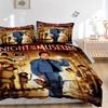Night Museum Bedding 3 Piece Set HD Print Duvet Cover Pillowcases for Teens Adult Bedroom Decoration Christmas Gift