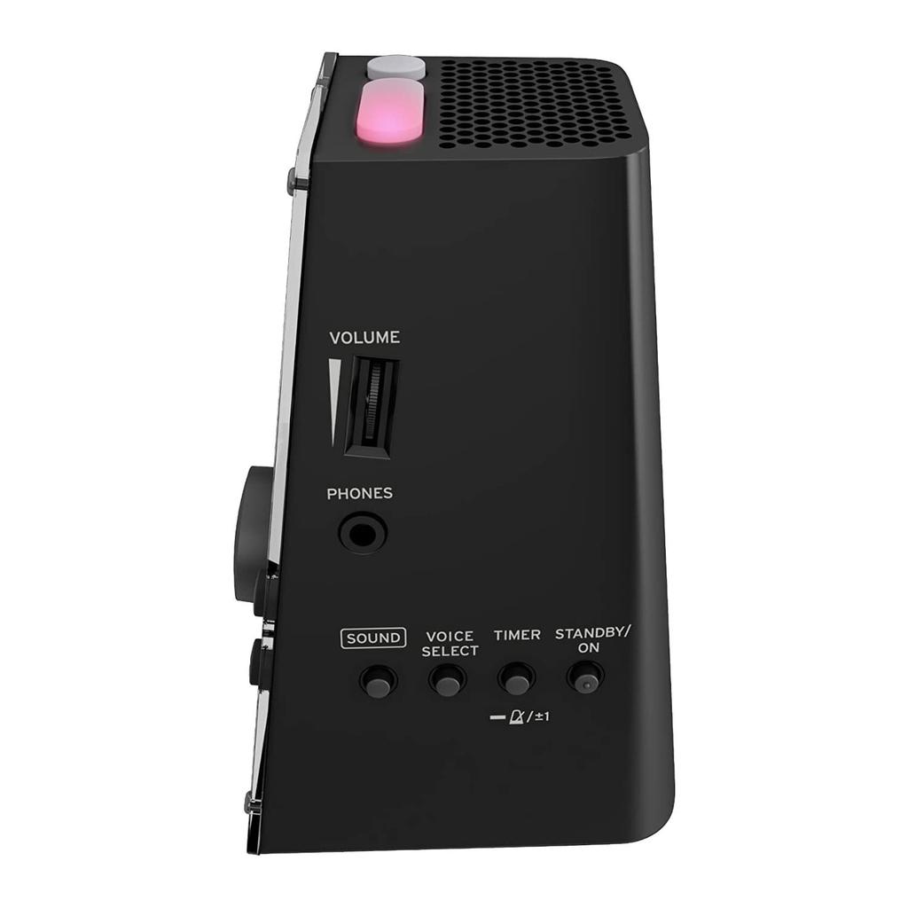 KORG Metronome KDM-3 BK Black, Ideal for Individual Practice, Part Practice, and Ensemble Practice, Loud Volume, 120 Hours of Continuous Operation,