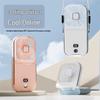 Portable Foldable Neck-Hanging Handheld Desktop Multi-Function Power Bank Fan - Compact and Customizable Gift Item