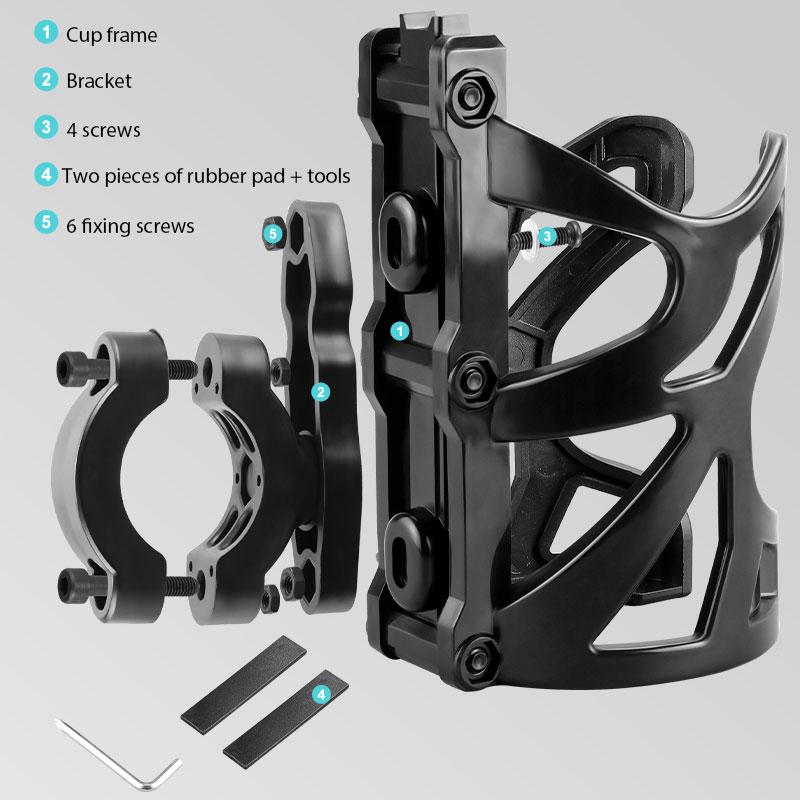 Suport rotativ pentru băuturi pentru motocicletă, suport pentru pahar cu apă, sticlă, ciclism, bicicletă, bicicletă montană, biciclete de șosea, suport pentru pahar cu băuturi, sticlă pentru băuturi