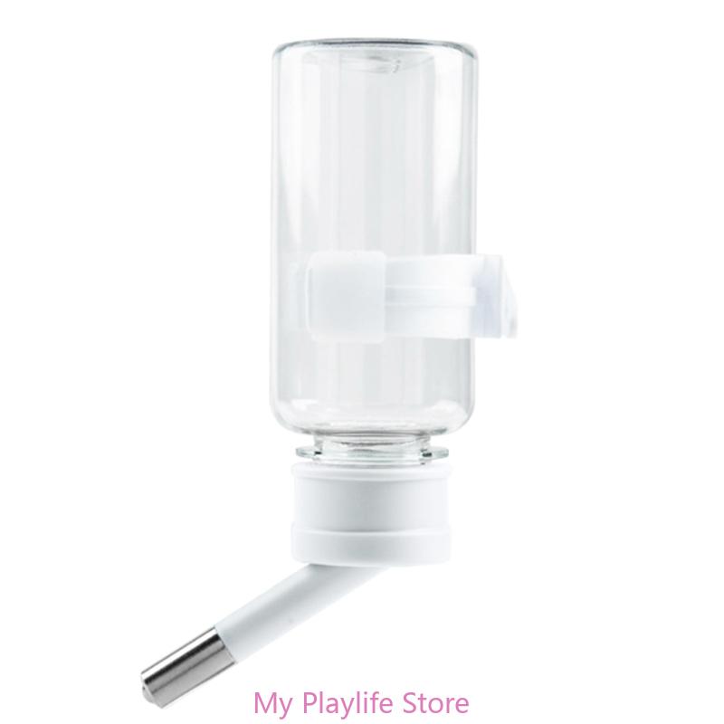 Hanging Water Bottle for Hamster Automatic Small Animal Rabbit Water Dispenser Dripproof Head Cage Drinking Watering Supplies