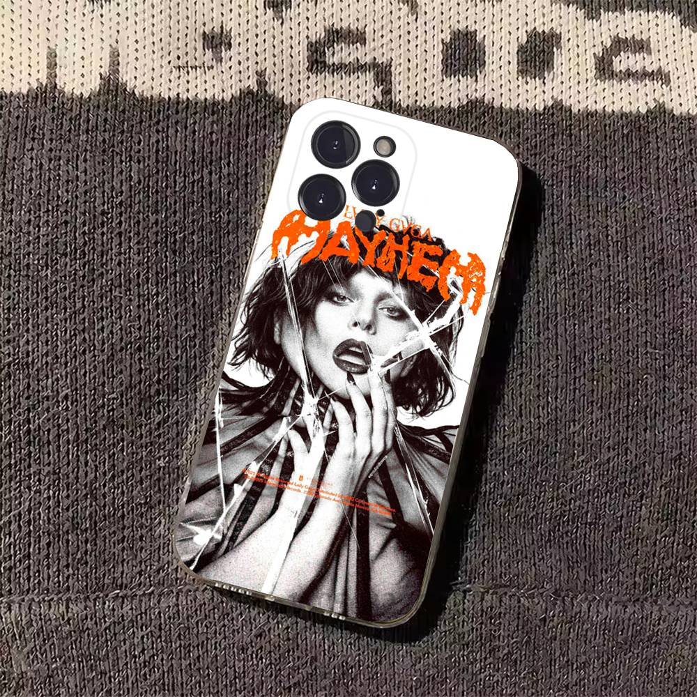 LADY GAGA MAYHEM Phone Cases For iPhone 17 16 15 14 13 12 11 Pro Max Plus Luxury Camera Protection Plastic