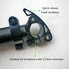 Opvouwbare Fietsstuurpen voor Balhoofdbuis Stuur 25,4 mm Vork Aluminiumlegering Stuurpenbuis Adapter Fietsaccessoires