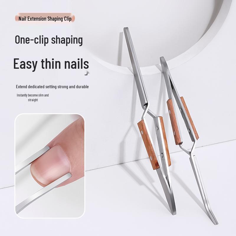 

Wooden Handle Nail Extension Shaping Clippers