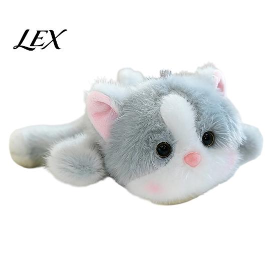 Soft Stuffed Animal Decor Cute Plush Refrigerator Magnets, Fridge Magnet, Adorable Duck Funny Lying Magnet Cat Dolphin Raccoon Decor, Magnetic Toy for