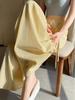 Cross-Border Vertical Stripe High-Waisted Wide-Leg Pants - Summer Straight Loose Casual Floor-Length Design.