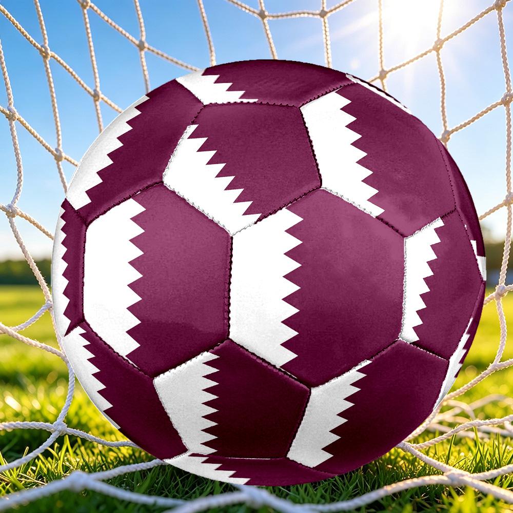 1pc 2026 Classic Flag Soccer Ball Size 5, Machine-stitched, Suitable for Practice Matches/tournament Training Sports, Lightweight and Durable. C7015