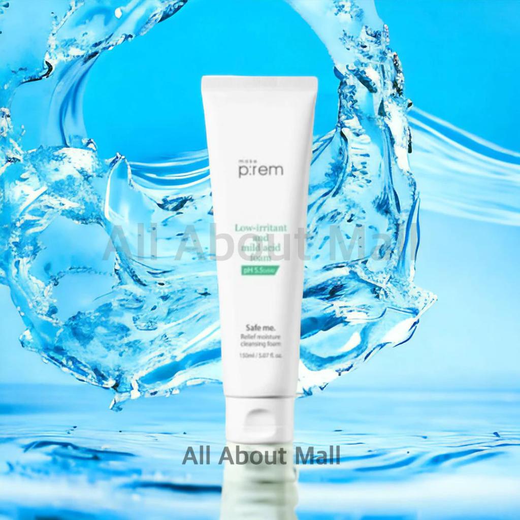[P:rem] Safe Me Releif Moisture Niedrigreizend & Milder Reinigungsschaum 170ml