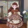 30cm Girl Birthday Gift Doll Princess Dress Multi-Joint Movable Doll Outfit Set BJD Doll Clothes