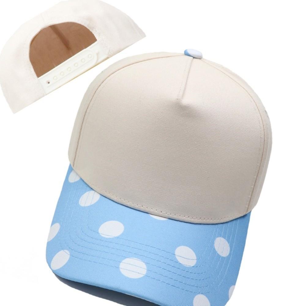 Striped Baseball Hats Polka Dot Sunscreen Hat New Trucker Hat Casual Wear