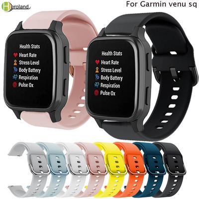 Brățară Colorată Pentru Garmin venu sq SQ2 Brățară 20mm Imprimare Silicon Band curea Pentru Huami Amazfit GTS 4 3 2 Mini Brățară