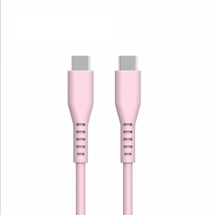 Hot Selling MFi Certified Silicone TPE Braid Type C for Fast Charging Cable PD Data Transfer for IPhone/Earphone